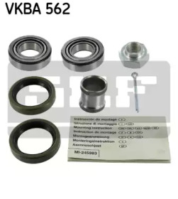 Комплект подшипника SKF VKBA 562